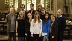 Bonnie Wright Daniel Radcliffe lunch party rupert grint emma 