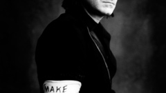 Bono sunglasses grayscale singers