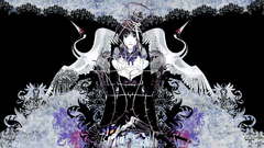 Boobs abstract wings patterns