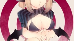 Boobs anime girls Dark
