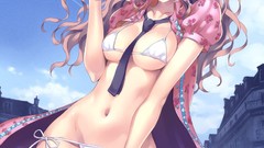 Boobs bikini anime girls