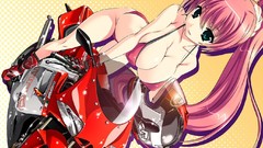 Boobs bikini long hair