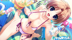 Boobs bikini panties blue