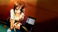 Boobs billiards tables anime