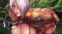 Boobs blue eyes Reiq