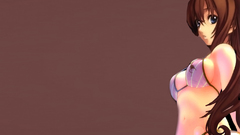 Boobs bra anime girls