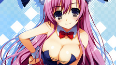 Boobs bunny girls pink