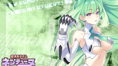 Boobs green hair bodysuits