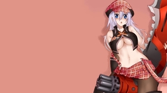 Boobs Guns blue eyes