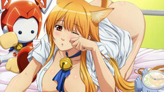 Boobs nekomimi open shirt