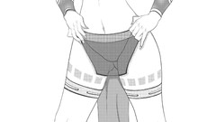 Boobs Simple Background see-through Oni-noboru