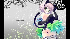 Boobs sparkles short hair