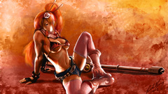 Boobs stockings redheads tengen