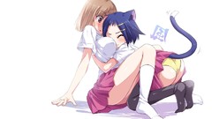 Boobs tails panties nekomimi