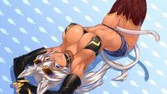 Boobs tails panties stockings