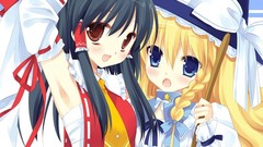 Boobs touhou miko kirisame