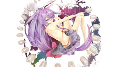 Boobs touhou panties glasses