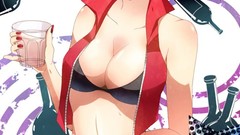 Boobs vocaloid meiko anime