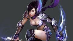 Boobs weapons fantasy art