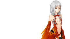 Boobs white hair redjuice