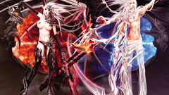 Boobs wings blood fantasy