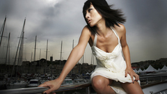 Boobs woman asians bai