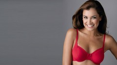 Boobs woman bra smiling