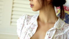 Boobs woman cleavage asians