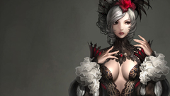 Boobs woman dress artwork