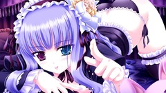 Boobs woman maids Ribbons