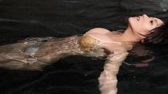 Boobs woman water bra