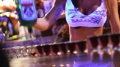 Boobs woman wine Jagermeister