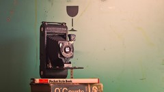 Books Cameras vintage