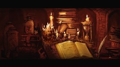 Books Candles diablo iii video games