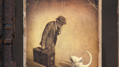 Books danish creatures monochrome