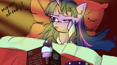 Books nerd my little pony twilight sparkle