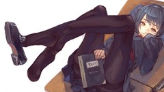 Books stockings sandals