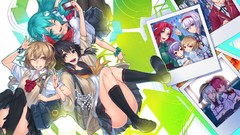 Books wings sleeping glasses tie hats socks Vampires white hair 