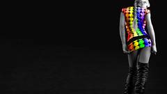 Boots blondes woman dress