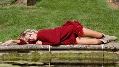 Boots blondes woman sienna