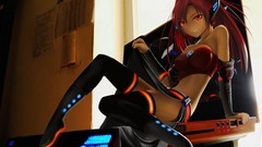 Boots Computers redheads cleavage