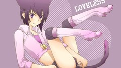 Boots glasses socks nekomimi