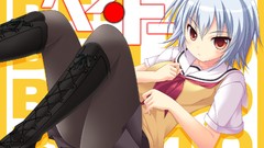 Boots pantyhose red eyes