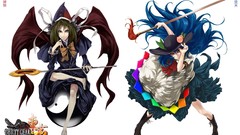 Boots touhou wings dress