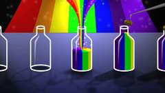 Bottles rainbows