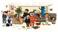 Boulet cartoons couch Arrested Development television cast