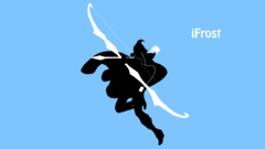 bow PC gaming blue background