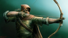Bows artwork Archers fantasy art