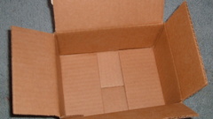 Box empty abstract photography