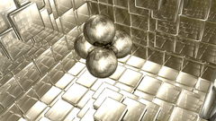 Box quality 3d graphic chrome high